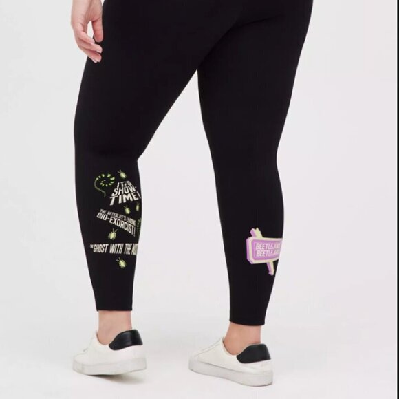 Torrid Beetlejuice Pixie Pant - Luxe Ponte Black 3x NWT NEW Rare - Picture 2 of 11